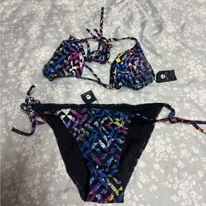Colorful Geometric Bikini Set